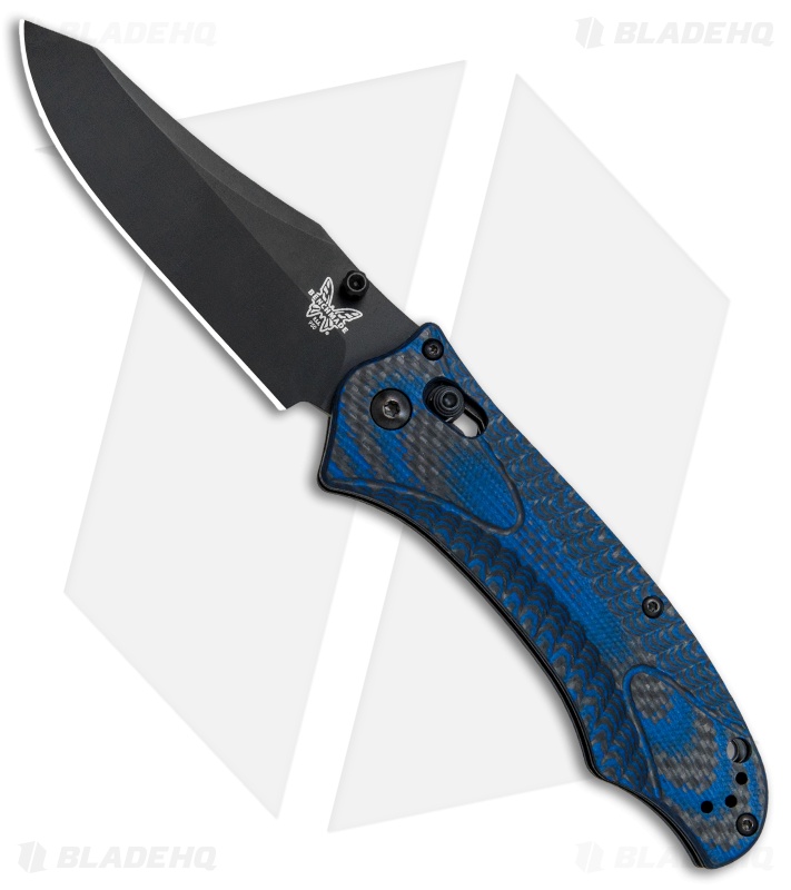Benchmade Rift 950BK-1801 Limited Edition SHOT Show 2018 Knife CF/Blue G-10