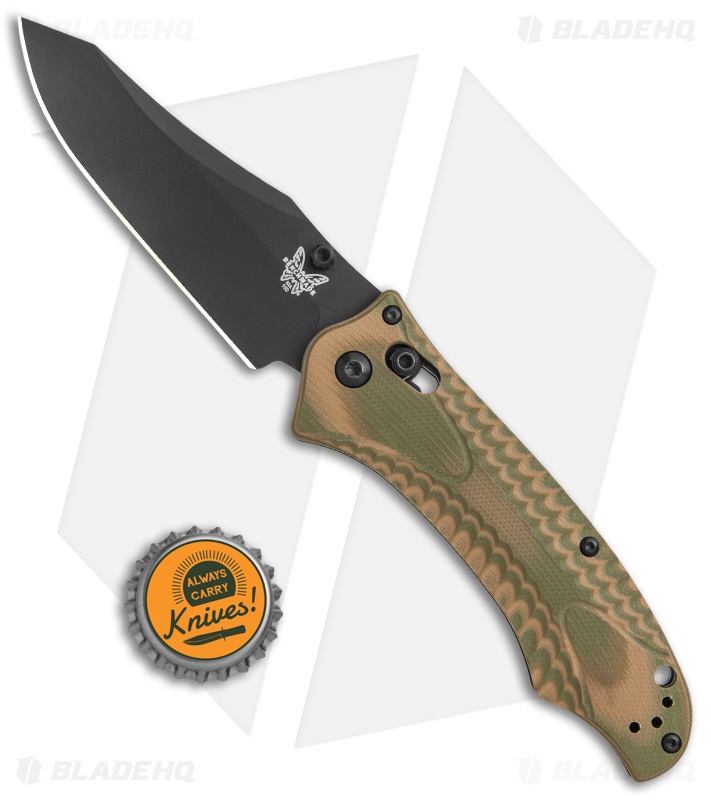 Benchmade Rift Benchmade Rift 950BK-1802 Limited Edition Knife OD/ Tan G-10 (3.67 ...