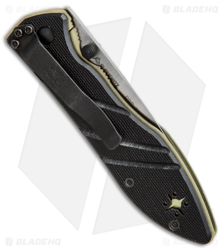 Benchmade 880 Elishewitz Dark Star Knife (3.75" Satin) Pre-Production #154