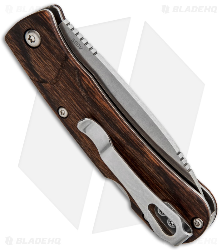 Benchmade Small Summit Lake Knife Lock Back Folder Wood 150562 Blade HQ