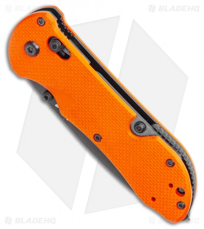 Benchmade Triage AXIS Lock Knife Orange G-10 (3.5" Black Serr) 916SBK-ORG