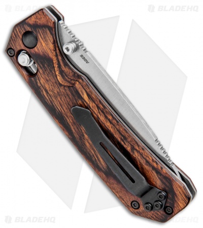 Benchmade Grizzly Creek Folder AXIS Lock Knife w/ Hook (3.5" Satin) 15060-2