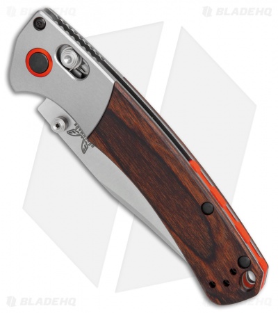 Benchmade Mini Crooked River AXIS Lock Knife Dymondwood (3.4" Satin) 15085-2
