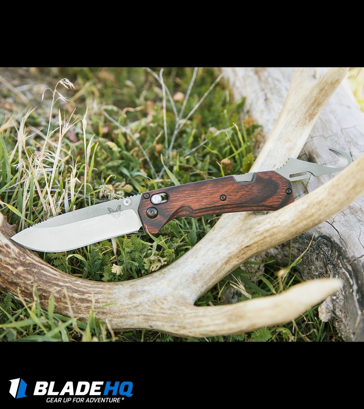 Benchmade Grizzly Creek Knife Wood (3.5