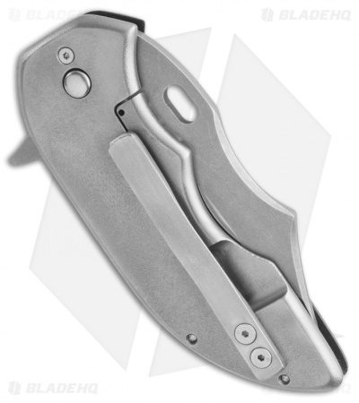 Red Horse Knife Works War Pig Frame Lock Knife Ti/G10 (3" Satin)