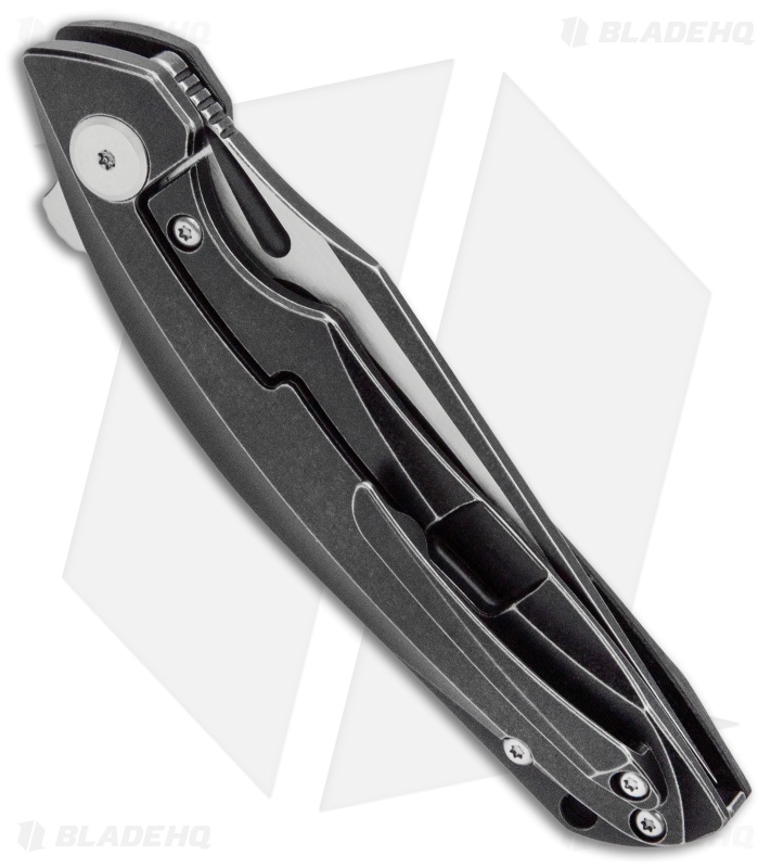Bestech Knives Ghost - Frame Lock Knife | ASW/Carbon Fiber
