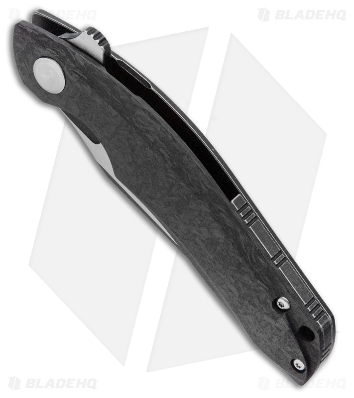 Bestech Knives Ghost Frame Lock Knife Carbon Fiber (3.6" Two Tone) BT1905C-2