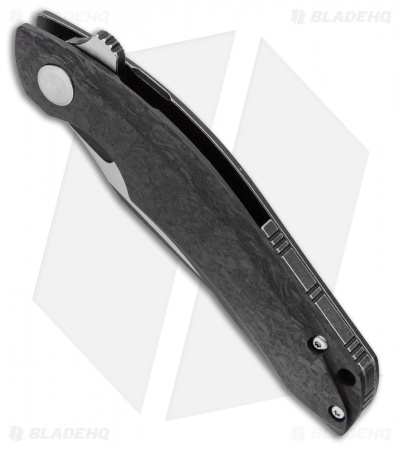 Bestech Knives Ghost Frame Lock Knife Carbon Fiber (3.6" Two Tone) BT1905C-2