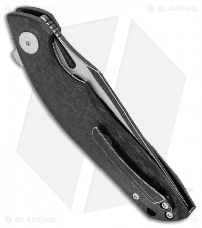 Bestech Knives Ghost Liner Lock Knife Carbon Fiber (3.6" Two Tone) BT1905D