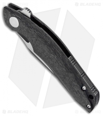 Bestech Knives Ghost Liner Lock Knife Carbon Fiber (3.6" Two Tone) BT1905D