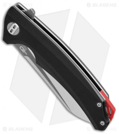 Bestech Knives Texel Liner Lock Knife Black G-10 (3.25" Gray/Satin) BG21A-2