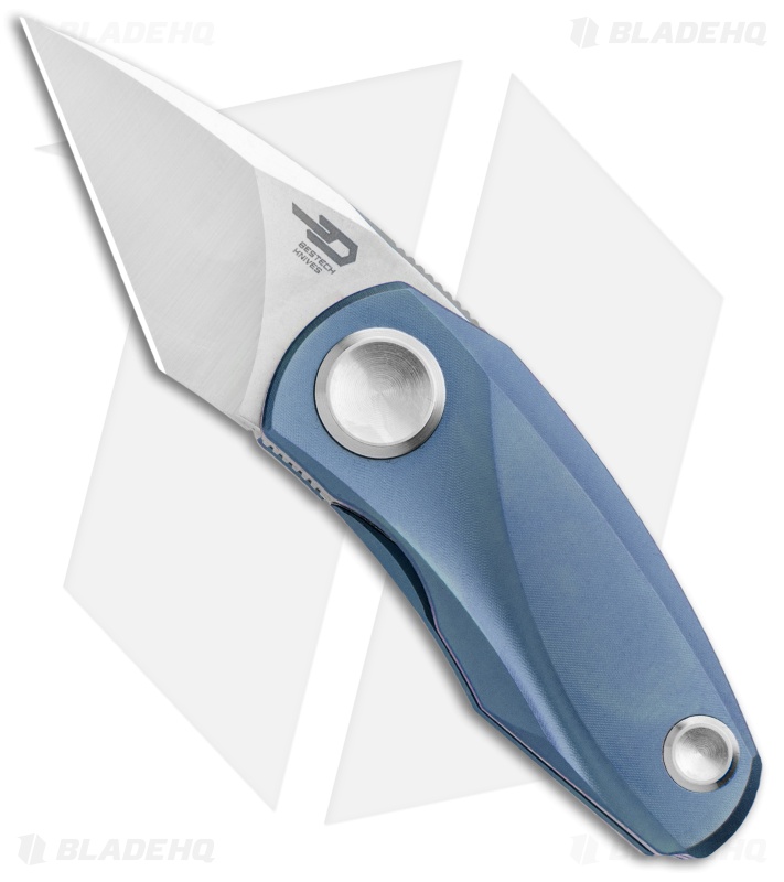 Bestech Tulip - Frame Lock Knife | Blue Ti | Blade HQ