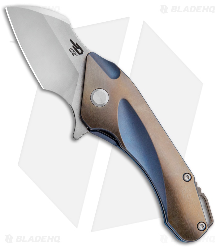 Bestech Knives Imp Frame Lock Knife Bronze Titanium (1.6" Satin) 1710B