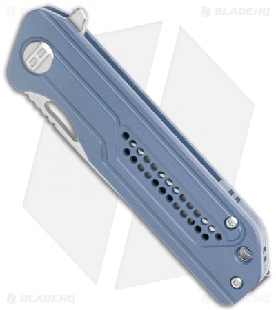 Bestech Knives Circuit Liner Lock Knife Blue G-10 (3.25" Satin) BG35B-1