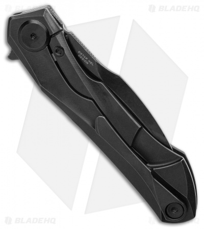 Bestech Knives Ivy Frame Lock Flipper Black Ti (3" Black SW) BHQ Exclusive