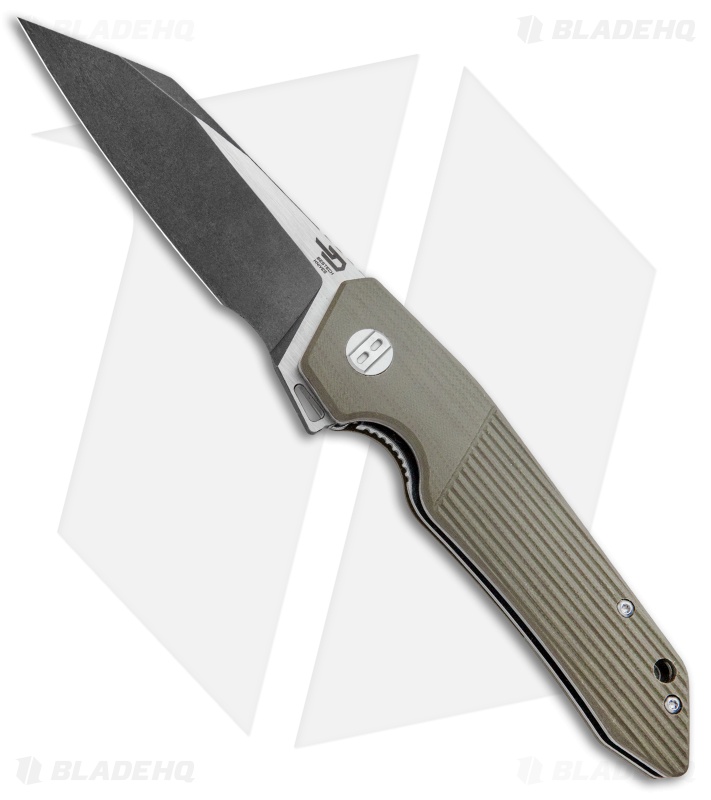 Bestech Knives Barracuda Knife | Tan + Black SW | Blade HQ