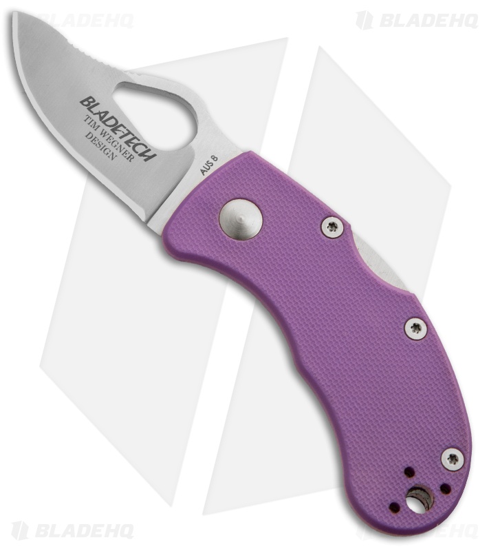 Blade-Tech Mouse-Lite Lockback Knife Purple FRN (1.94" Satin)