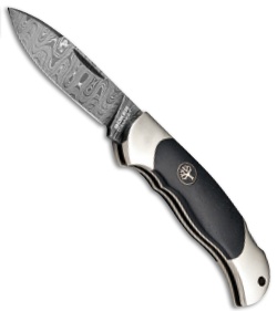 Boker Junior Scout Spear Point Lockback Knife Ironwood (2.6" Damascus)