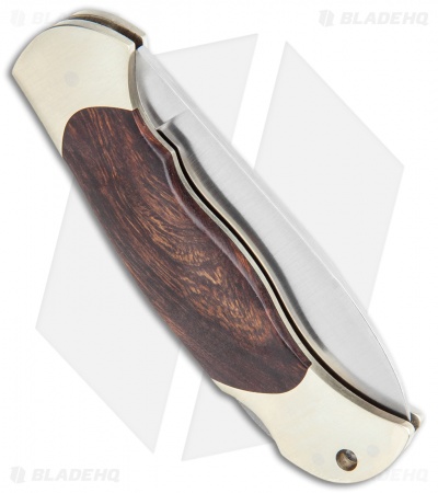 Boker Junior Scout Spear Point Lockback Knife Desert Ironwood (2.6" Damascus)
