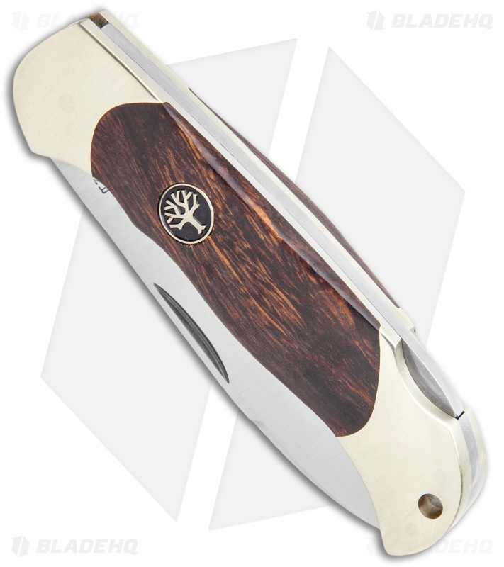 Boker Junior Scout Spear Point Lockback Knife Desert Ironwood (2.6" Damascus)