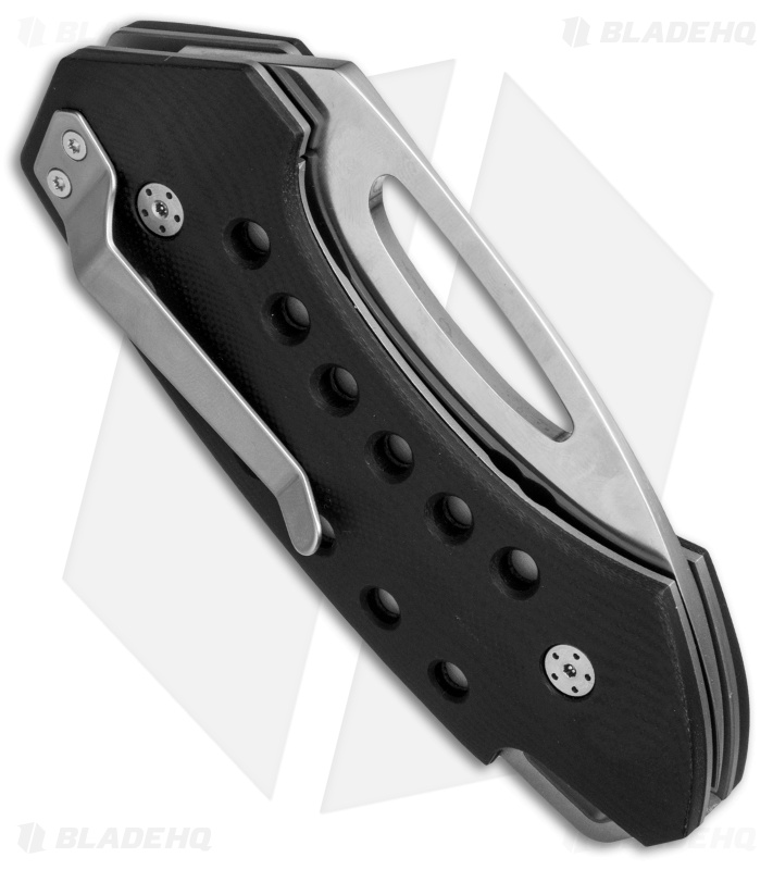 Boker Kingpin Liner Lock Knife Black G-10 (3.2" Satin) 110650