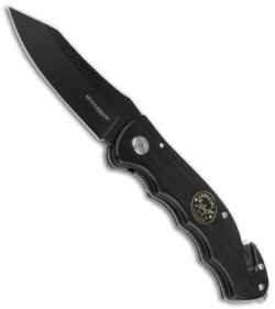  Boker Magnum Special Forces Spring Assisted Knife Black Aluminum (3.1" Black)