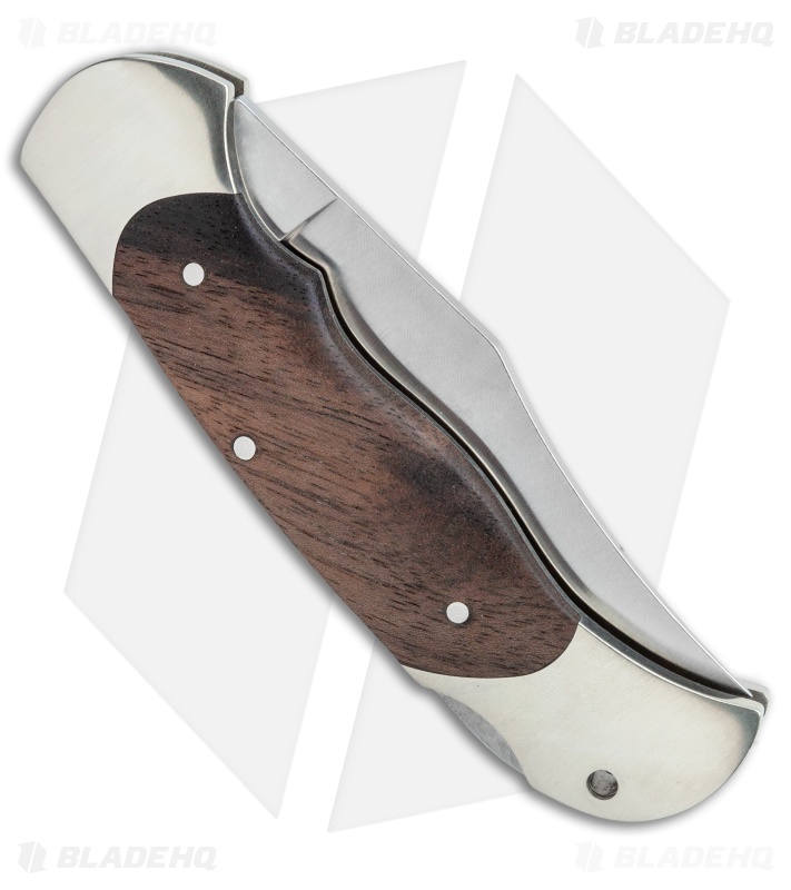 Boker Optima Folding Lockback Knife Walnut Set 1 (3.6" Satin)  113113 