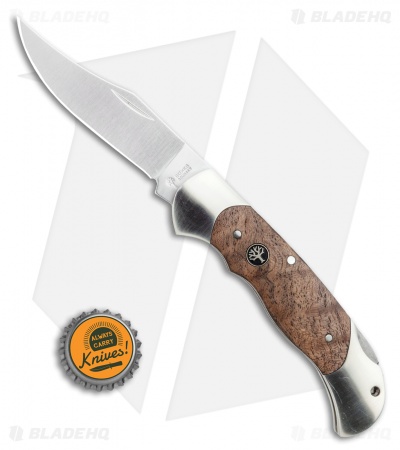 Boker Optima Folding Lockback Knife Walnut Set II (3.6" Satin)  113119