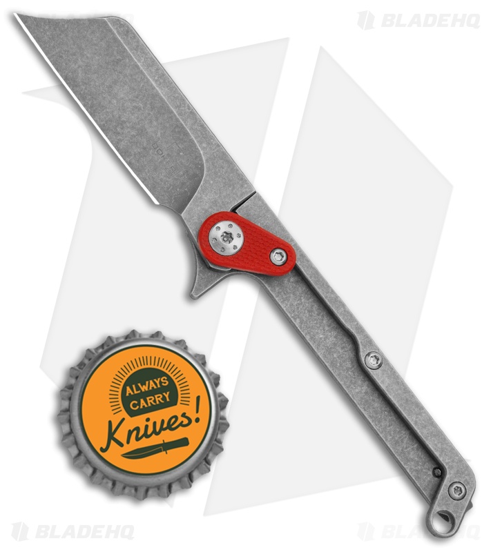 Boker Plus Fragment | Slip Joint Knife | Red G-10 + Dark SW