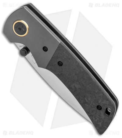 Boker Plus Gulo Pro Liner Lock Knife Black  CF (3.6" Satin)
