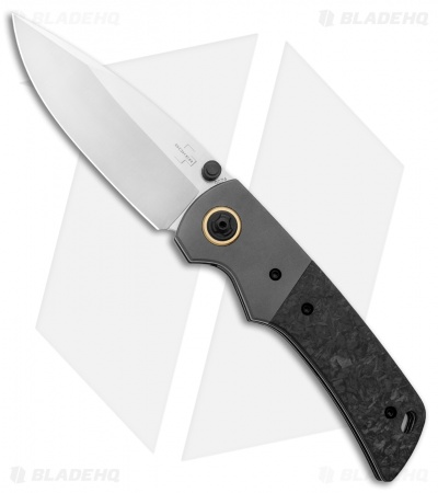 Boker Plus Gulo Pro Liner Lock Knife Black  CF (3.6" Satin)