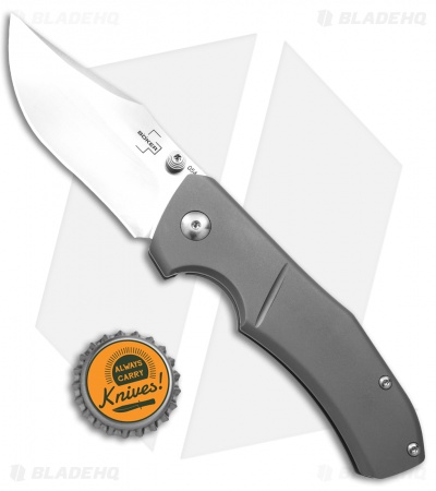 Boker Plus Jive Frame Lock Knife Titanium (3" Satin D2)
