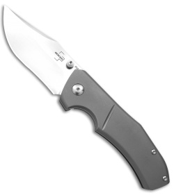 Boker Plus Jive Frame Lock Knife Titanium (3" Satin D2)