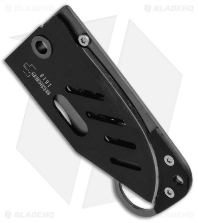 Boker Plus Kubasek Credit Card Frame Lock Knife (2.25" Black) 01BO011C