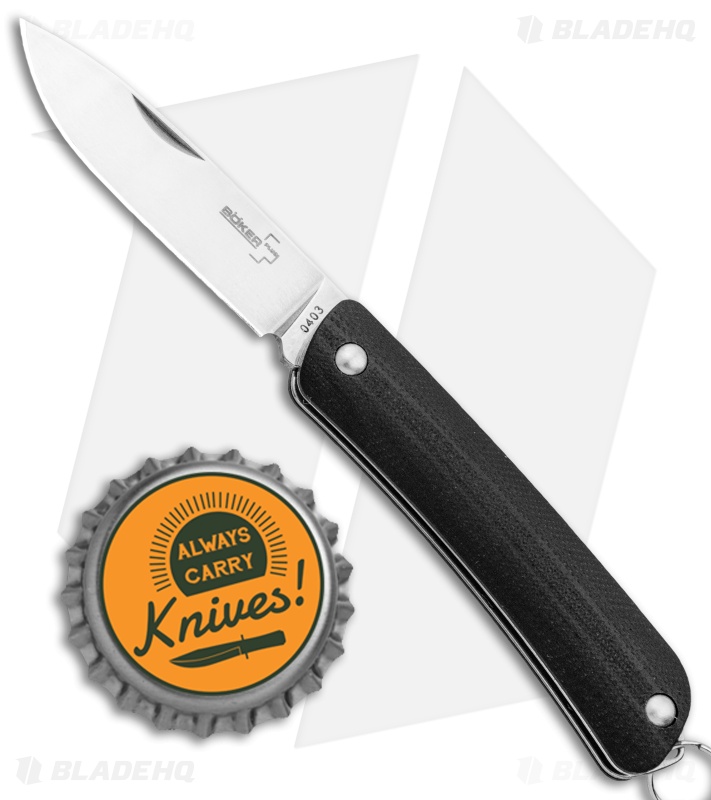 Boker Plus Mini Tech Tool 1 Slip Joint Knife (2" Mirror)
