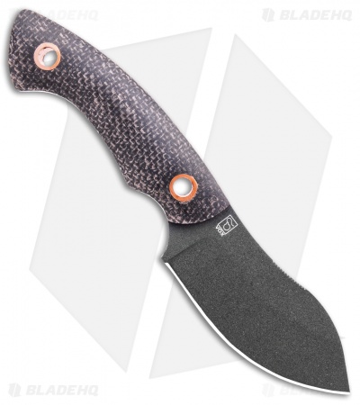 Boker Plus Nessmi Pro Fixed Blade Knife Black Micarta (2.75" Black D2)