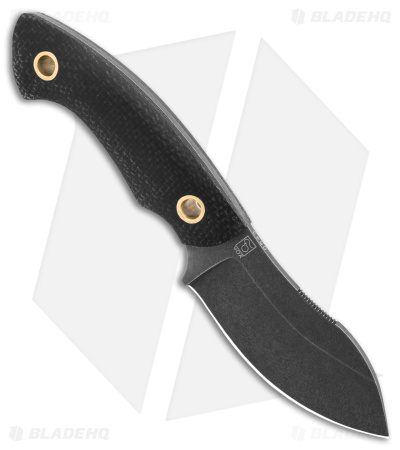 Boker Plus Nessmi Pro Exclusive Fixed Blade Knife Black Micarta (2.75" D2)