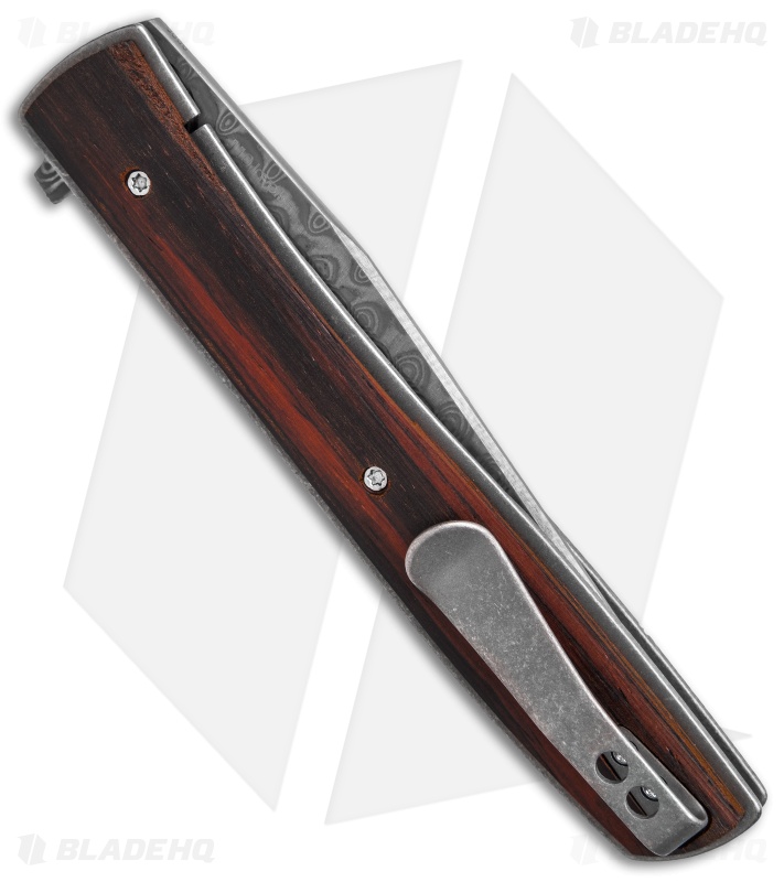 Boker Plus Brad Zinker Urban Trapper Knife Cocobolo (3.5" Damascus) 01BO176DAM