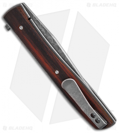Boker Plus Brad Zinker Urban Trapper Knife Cocobolo (3.5" Damascus) 01BO176DAM