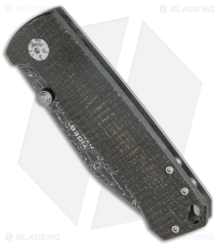 Boker Tiger - Frame Lock Knife | Micarta + Damascus| Blade HQ