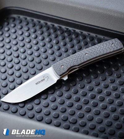 Boker Plus Brad Zinker FR Titanium Liner Lock Knife Carbon Fiber (2.8" Satin)
