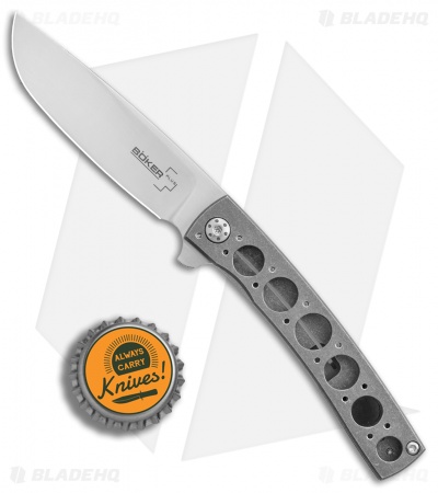 Boker Plus Brad Zinker FR Mini Frame Lock Knife (2.8" Satin) 01BO748