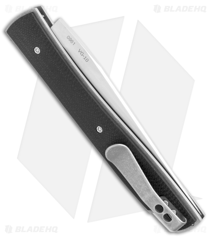Boker Plus Urban Trapper Lockback Knife Black G10 (3.5" Satin) 01BO786