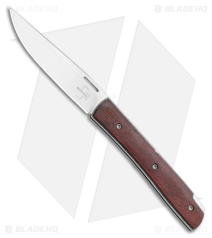 邦楽 Don'tlookback! Boker Plus Urban Trapper Knife - Petite Lock Back | Cocobolo +