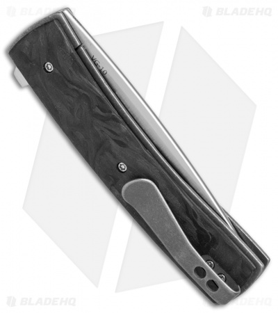 Boker Plus Zinker FR Flipper Knife Marbled Carbon Fiber (2.8" Satin) 01BO746