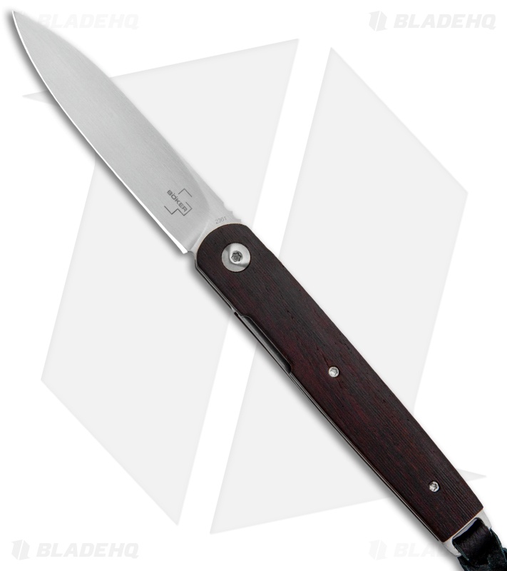 Boker Plus Kansei LRF Liner Lock Knife Cocobolo Wood (3" Satin) 01BO080