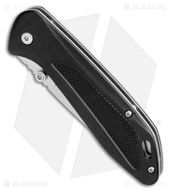 Boker Magnum Advance Checkering Black Liner Lock Knife Aluminum (3.1" Satin)