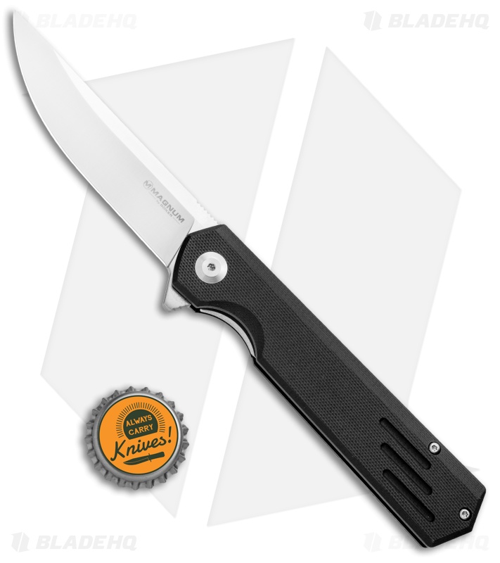 Boker Magnum Ashigaru Liner Lock Knife (3.7" Satin) 01SC064