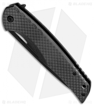 Boker Magnum Black Carbon Liner Lock Knife CF/G-10 (3.5" Black) 01RY703