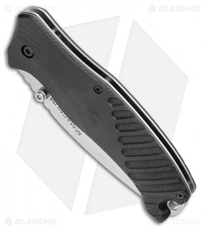 Boker Magnum Buddy Liner Lock Knife Black G-10 (3.25" Satin)
